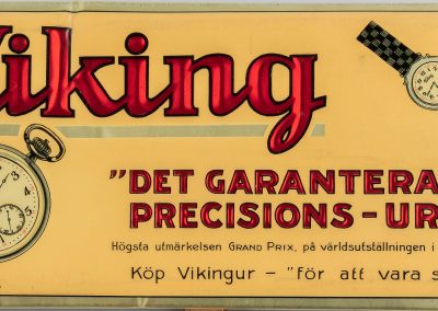 Viking reklamskylt ca 1930